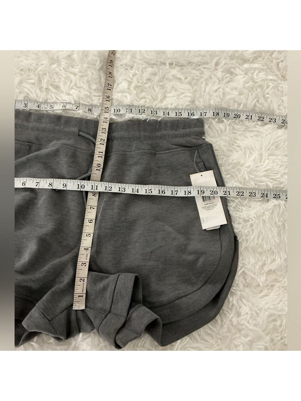 Beverly Hills Polo Club Women's XL Grey Sweat Shorts NWT - Picture 10 of 14